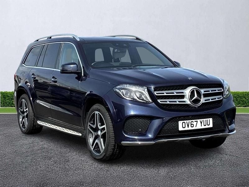 Used Mercedes GLS350 AMG line 2017 Blue SUV