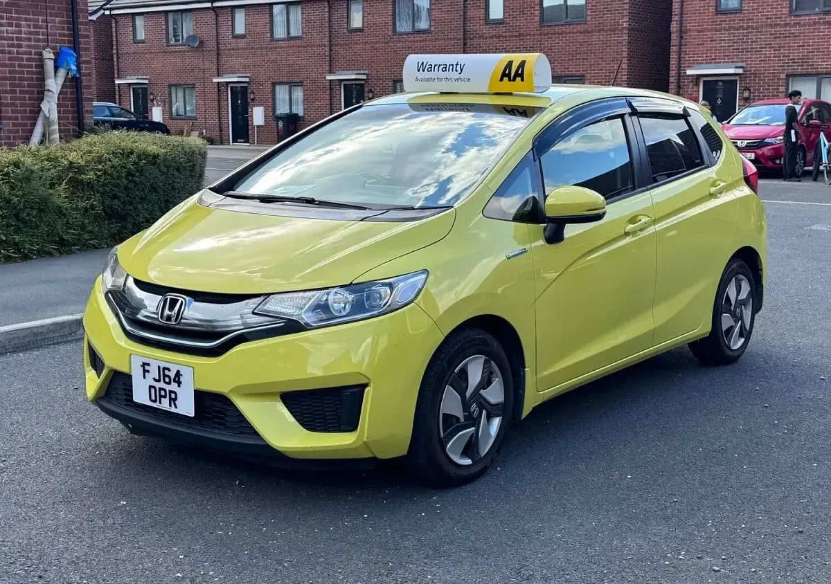 Used Honda Jazz Hybrid 2014 Yellow Hatchback