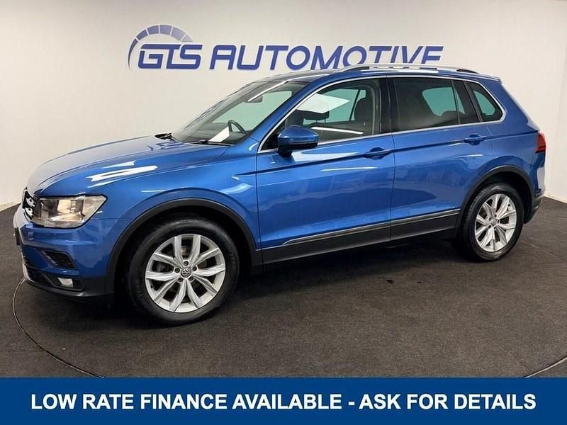 Blue Used 2018 VW Tiguan SE SUV | £13,490 (Good price) - Image 1/4