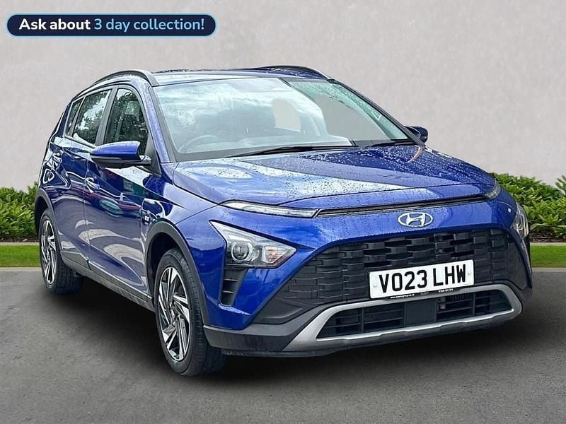 Blue Used 2023 Hyundai Bayon SE SUV | £12,597 (Fair price) - Image 1/4