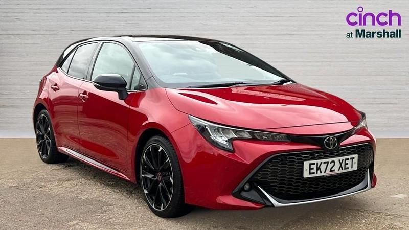 Used Toyota Corolla Sport 184 HP (135 kW) 2022 Red and black