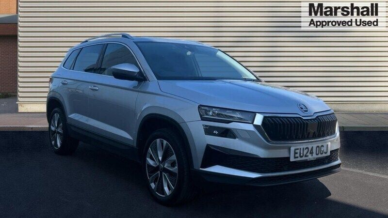 Silver Used 2024 Skoda Karoq SE L SUV | £23,250 (Fair price) - Image 1/4