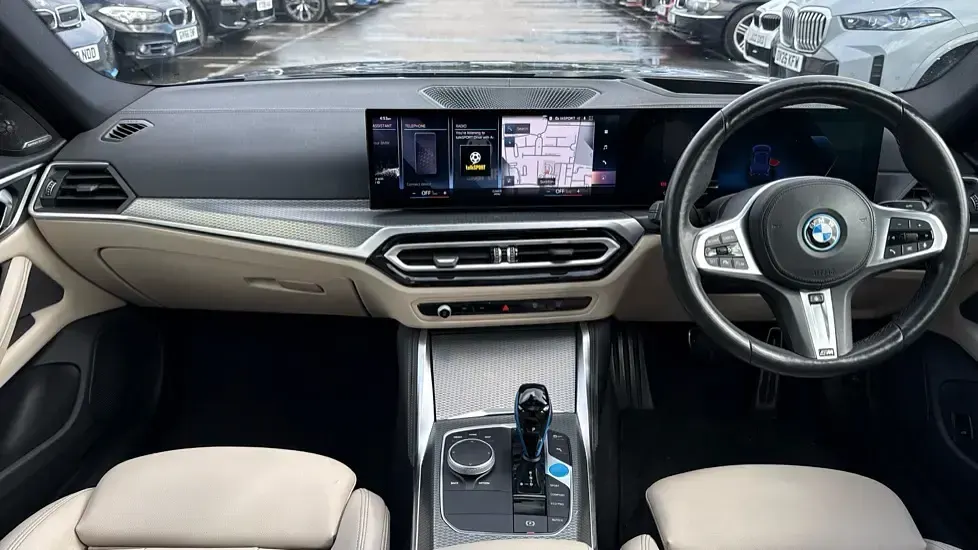 Used BMW i4 M Sport 246 kW (335 HP) 2022 Blue Sedan