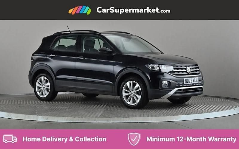 Black Used 2022 VW T-Cross SE SUV | £17,197 (Fair price) - Image 1/4