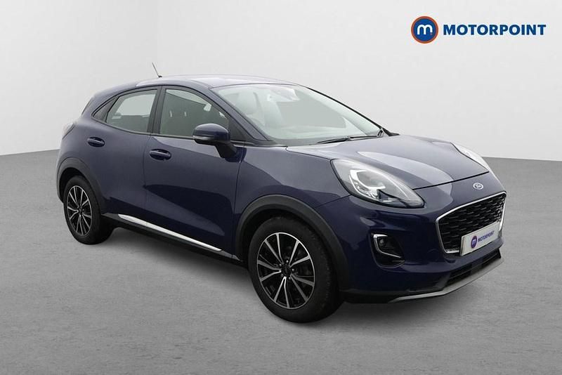 Used Ford Puma Titanium 2021 Blue SUV