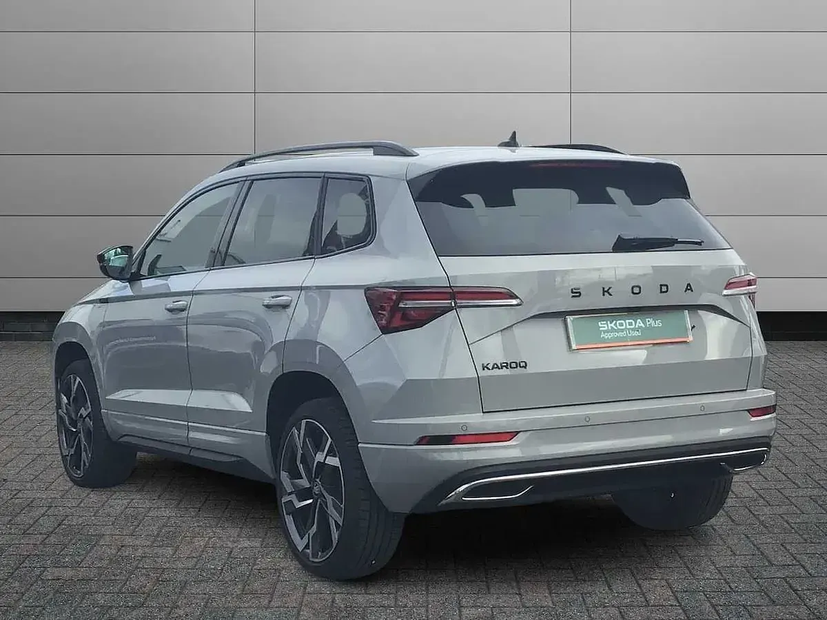 Used Skoda Karoq SportLine 110 HP (80 kW) 2025 Meteor grey SUV