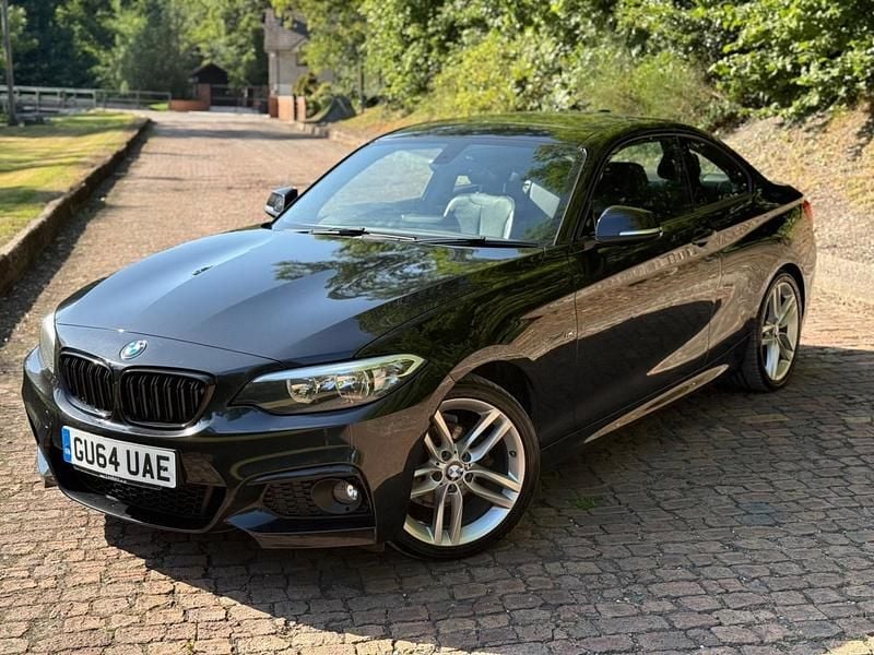 Black Used 2014 BMW 218 M Sport Coupe | £6,700 (Fair price) - Image 1/4