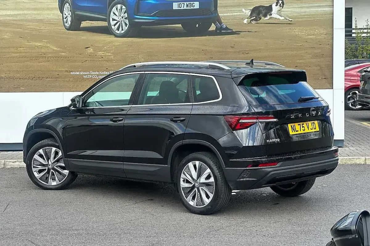 Used Skoda Karoq SE L 113 HP (83 kW) 2025 Black magic pearl effect SUV