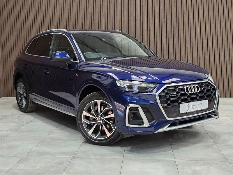 Used Audi Q5 S-Line 2021 Blue SUV