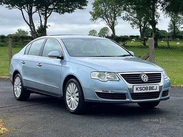 Blue Used 2008 VW Passat Highline Sedan | £2,500 (Fair price) - Image 1/4