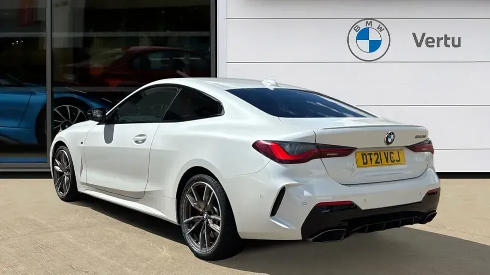 Used BMW M440 Comfort Edition 340 HP (250 kW) 2021 White Sedan