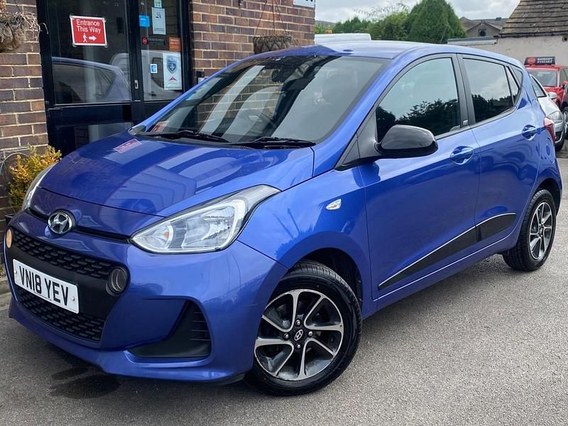 Used Hyundai i10 GO! 2018 Blue Hatchback