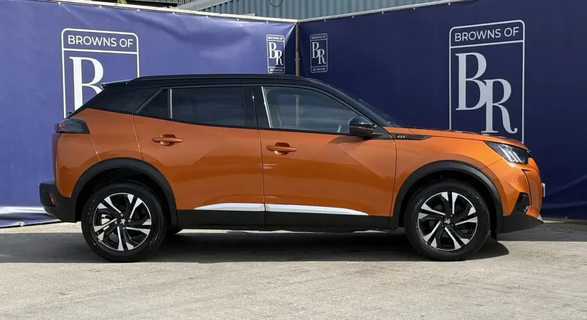 Used Peugeot 2008 GTi 130 HP (95 kW) 2022 Orange SUV