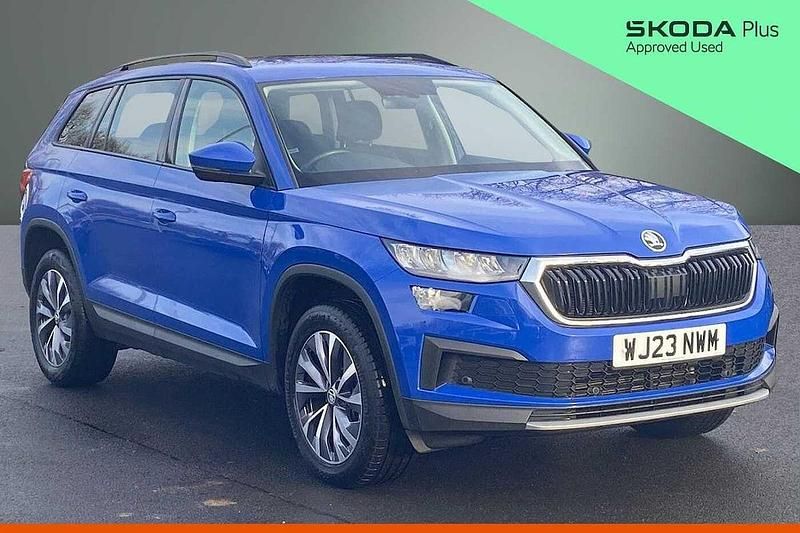 Blue Used 2023 Skoda Kodiaq SE Drive SUV | £24,495 (Good price) - Image 1/4