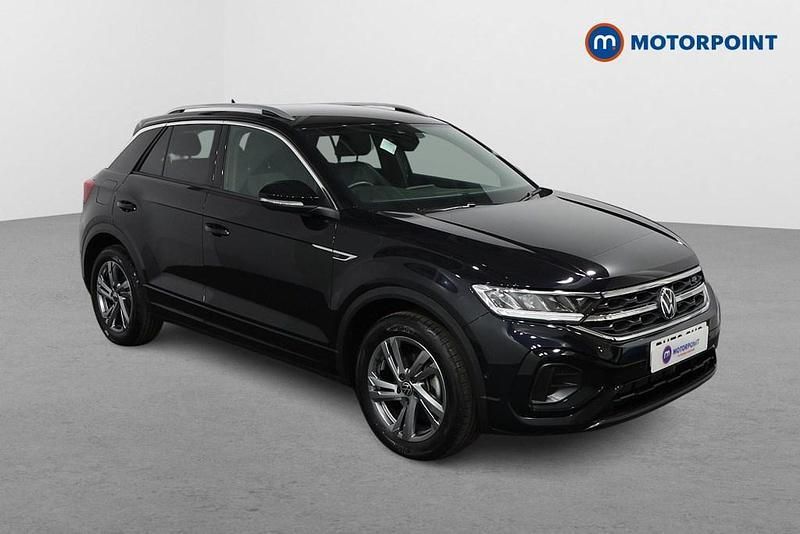 Black Used 2024 VW T-Roc R-line SUV | £26,999 (Fair price) - Image 1/4