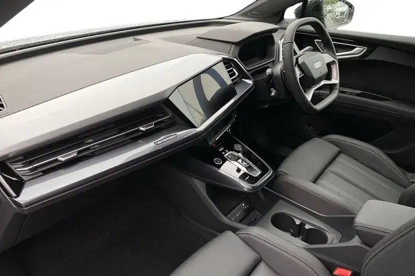 New Audi Q4 e-tron Black Edition 210 kW (286 HP) 2026 Pebble grey SUV