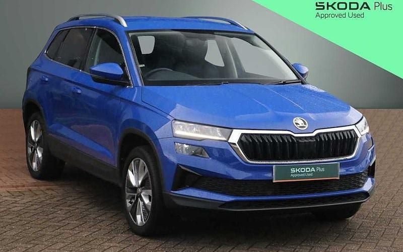 Used Skoda Karoq SE L 116 HP (85 kW) 2023 Energy blue SUV