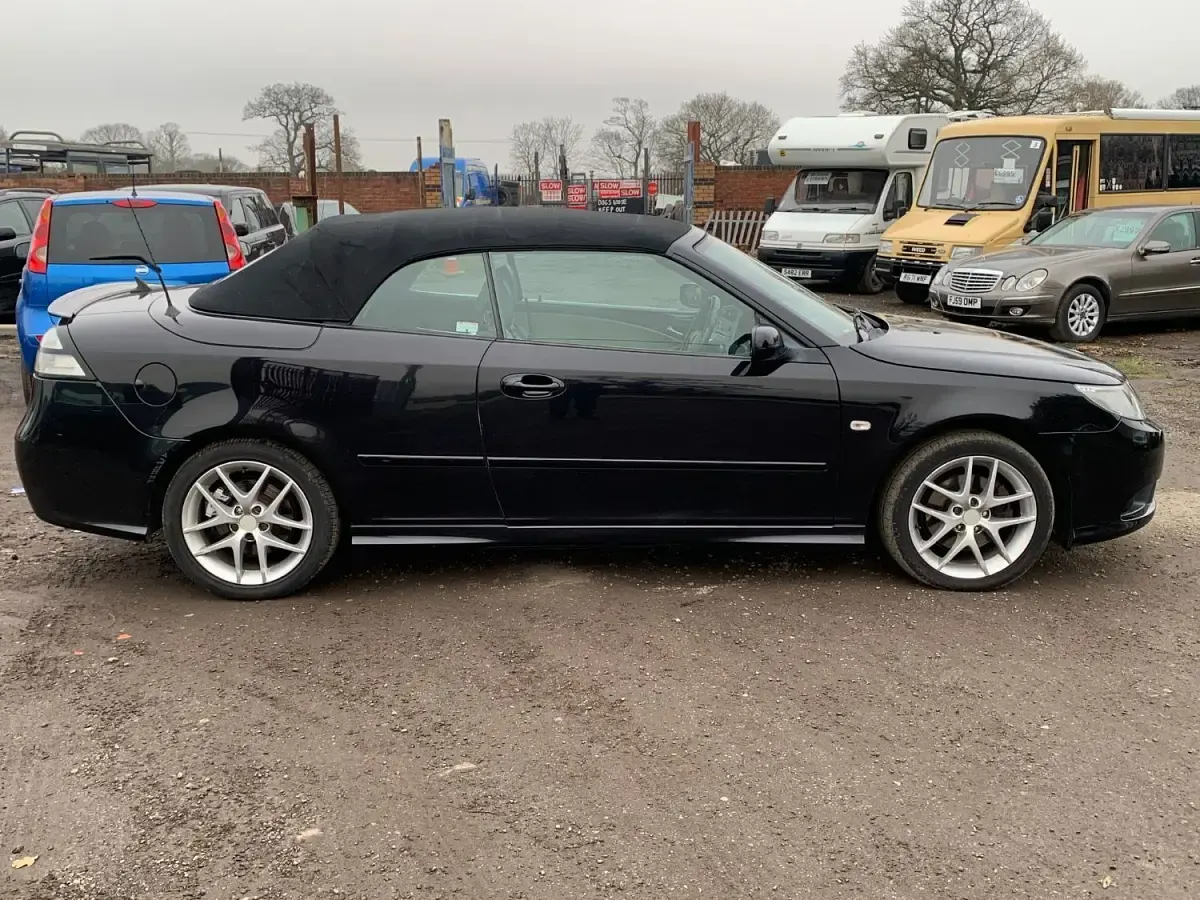 Used Saab 9-3 Vector 147 HP (108 kW) 2009 Black Cabriolet