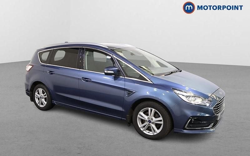 Blue Used 2021 Ford S-MAX Titanium MPV | £21,649 (Fair price) - Image 1/4