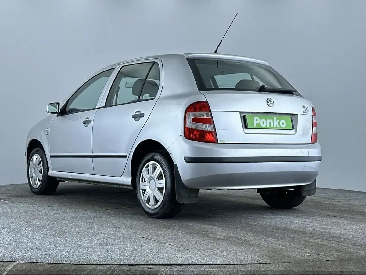 Used Skoda Fabia Ambiente 64 HP (47 kW) 2006 Silver Hatchback