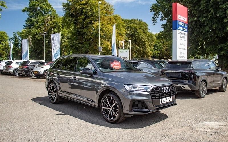 Used 2023 Audi Q7 Black Edition SUV | £40,595 (Good price) - Image 1/4