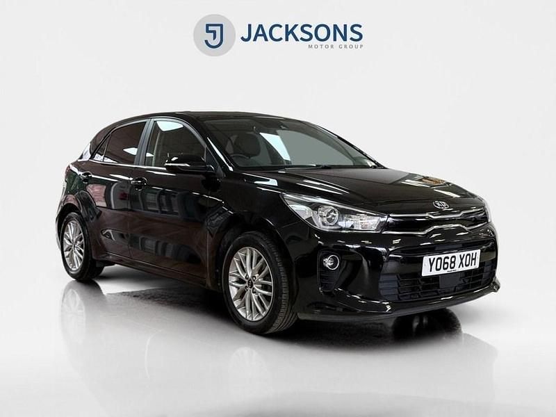 Used Kia Rio 99 HP (72 kW) 2019 Black Hatchback