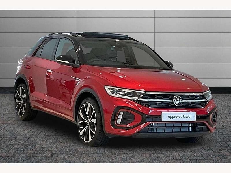 Red New 2025 VW T-Roc Black Edition SUV | £36,355 (Fair price) - Image 1/3