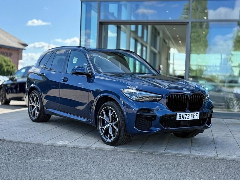 Blue Used 2023 BMW X5 M Sport SUV | £45,250 (Good price) - Image 1/4