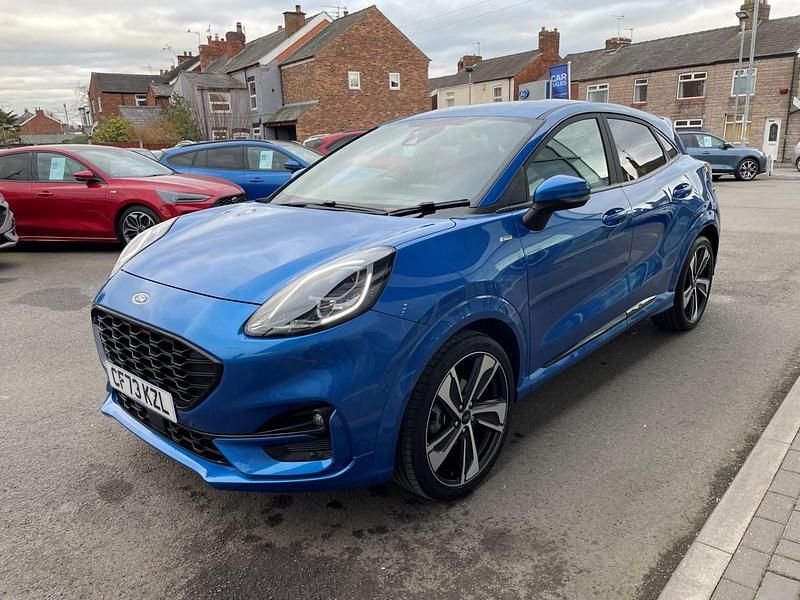 Used Ford Puma ST-Line X 125 HP (91 kW) 2023 Blue SUV