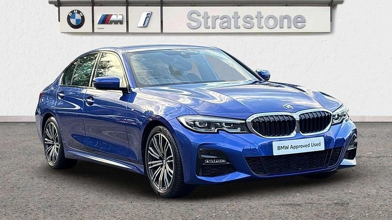 Blue Used 2022 BMW 318 M Sport | £23,990 (Fair price) - Image 1/3