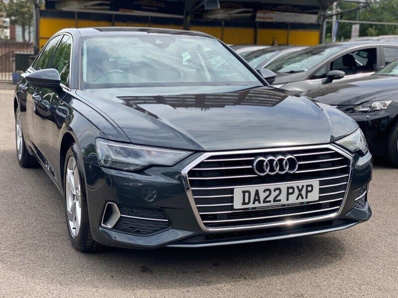 Grey Used 2022 Audi A6 Sport Sedan | £17,999 (Good price) - Image 1/4
