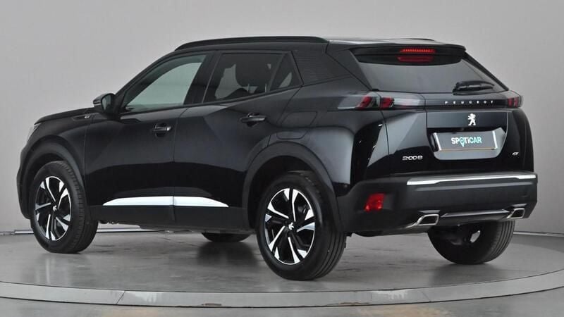 Black Used 2022 Peugeot 2008 GT SUV | £17,349 (Fair price) - Image 1/4