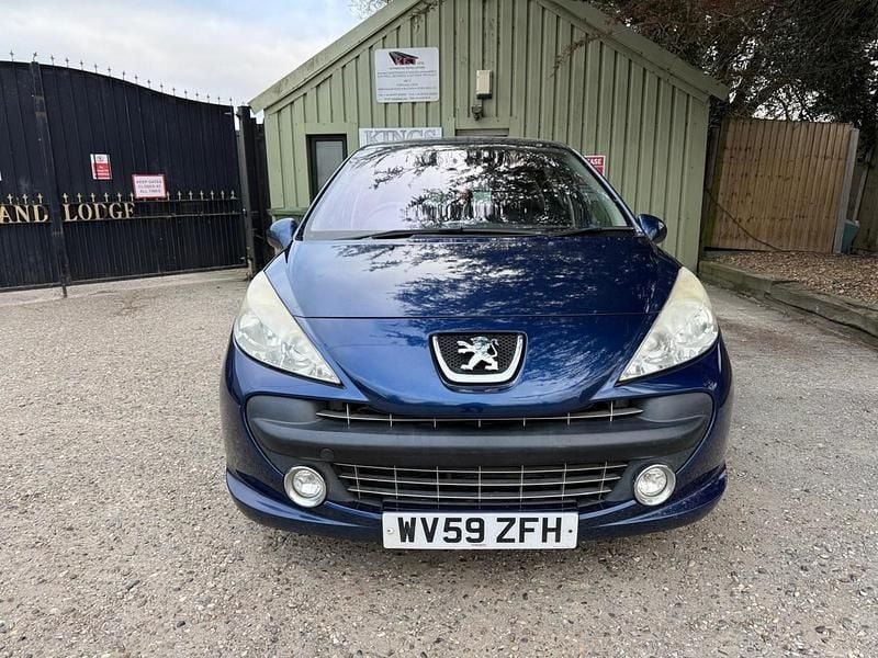 Used Peugeot 207 Sport 95 HP (69 kW) 2009 Blue Hatchback