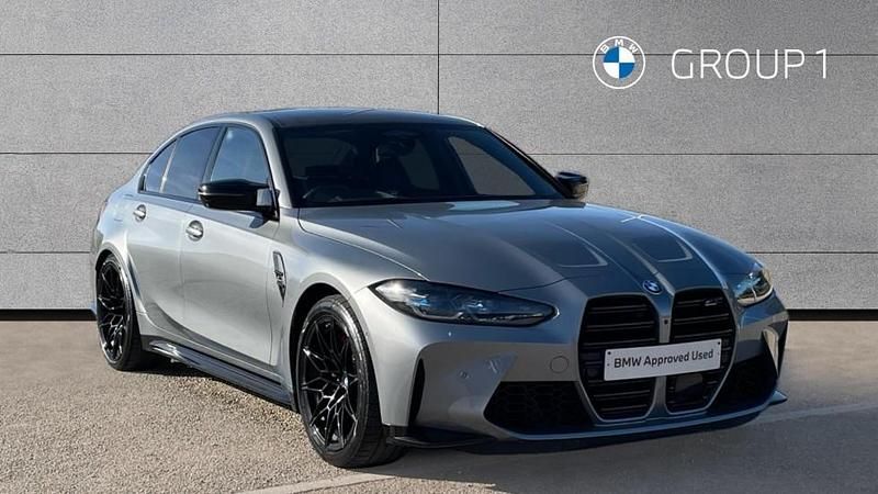 Used BMW M3 Competition Edition 510 HP (375 kW) 2022 Skyscraper grey metallic Sedan