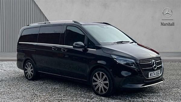 Obsidian black Used 2024 Mercedes V220 Premium MPV | £58,780 (A bit pricey) - Image 1/4