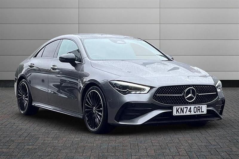 Mountain grey Used 2024 Mercedes CLA200 AMG Line Premium Plus Sedan | £32,795 (A bit pricey) - Image 1/4