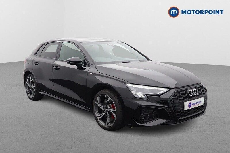 Black Used 2023 Audi A3 e-tron Competition Hatchback | £21,699 (Fair price) - Image 1/4