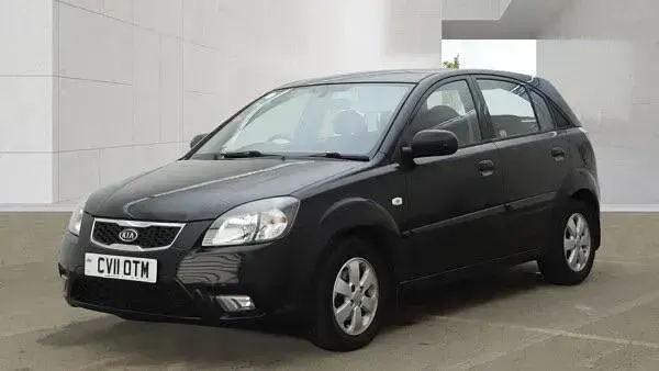 Used Kia Rio 109 HP (80 kW) 2011 Black Hatchback