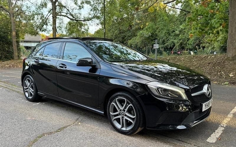 Grey Used 2017 Mercedes A200 AMG Line Premium Hatchback | £9,995 (Fair price) - Image 1/4