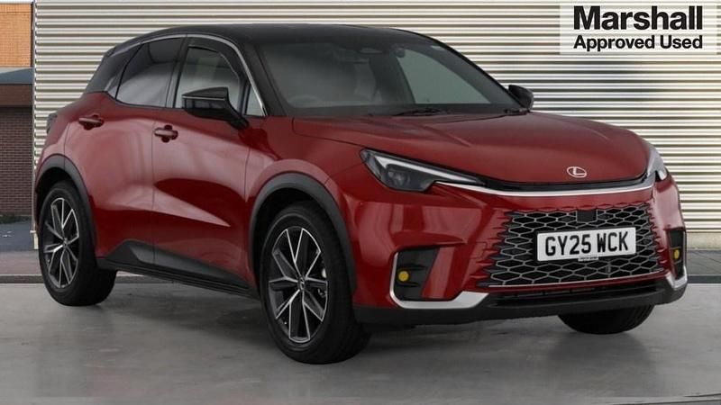 Red Used 2025 Lexus LBX SUV | £30,490 (Good price) - Image 1/4