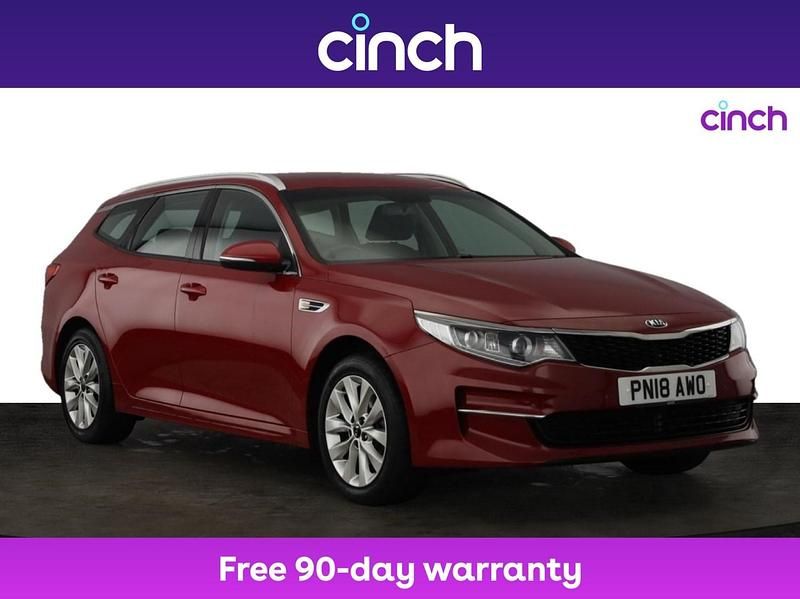 Red Used 2018 Kia Optima 2 Estate | £8,799 (Fair price) - Image 1/3