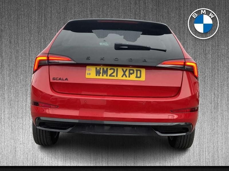 Used Skoda Scala Monte Carlo 2021 Red Hatchback