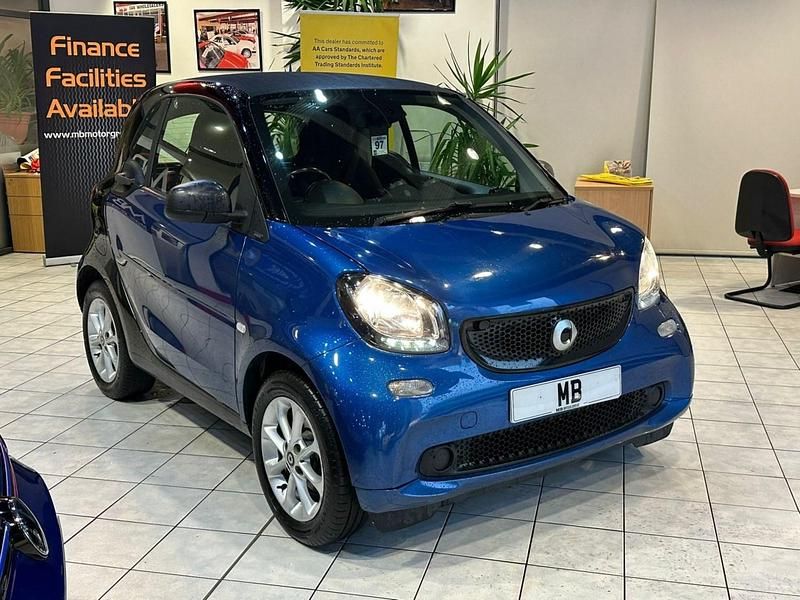 Used Smart ForTwo Coupé Passion 71 HP (52 kW) 2018 Black Coupe