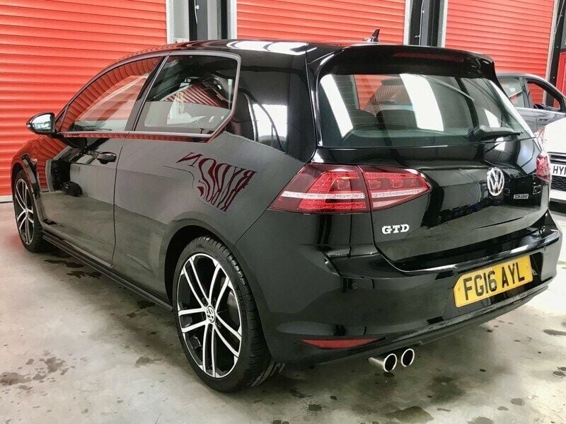 Used VW Golf VII GTD 2016 Black Hatchback