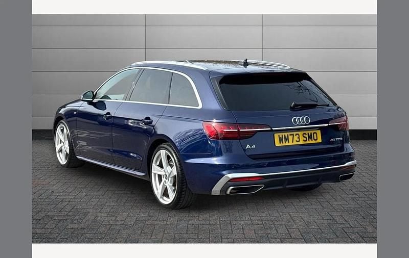 Used Audi A4 S-Line 204 HP (150 kW) 2024 Blue Estate
