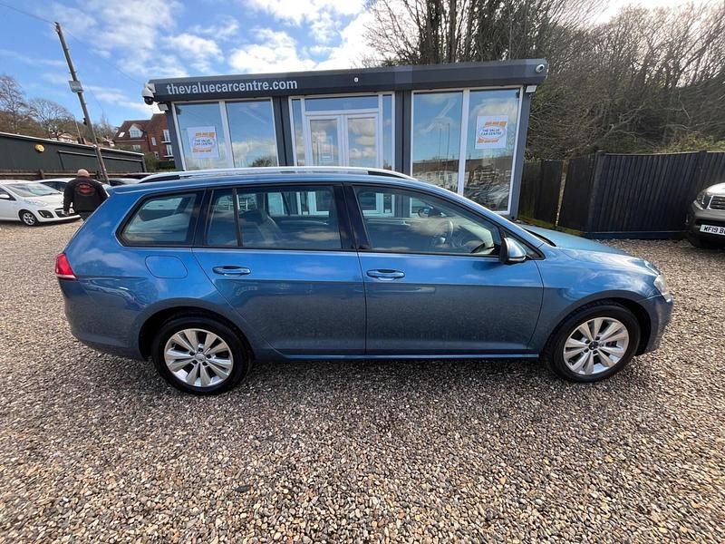 Used VW Golf VII SE 2014 Blue Estate