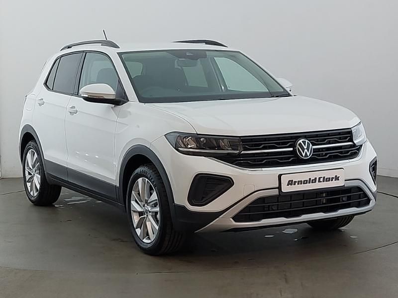 New VW T-Cross Match 95 HP (69 kW) 2025 White SUV