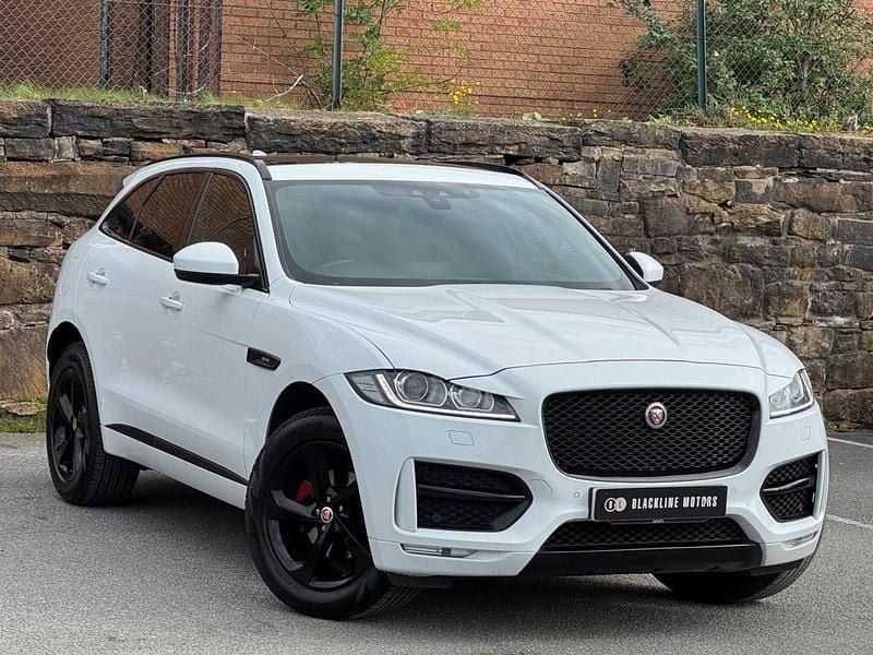 White Used 2018 Jaguar F-Pace R-Sport SUV | £14,995 (Fair price) - Image 1/4