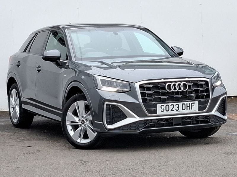 Grey Used 2023 Audi Q2 S-Line SUV | £22,998 (Fair price) - Image 1/4