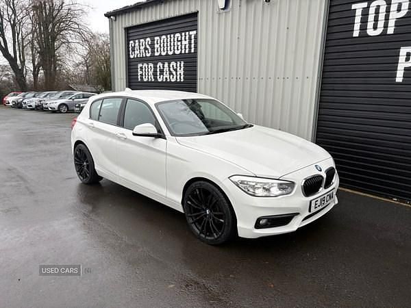 Used BMW 118 Impressive 2019 White Hatchback